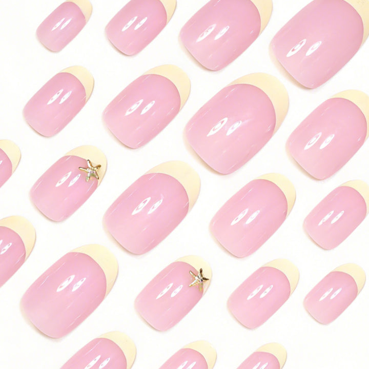Elegant Starfish Accent Nail Art Set Bowlift