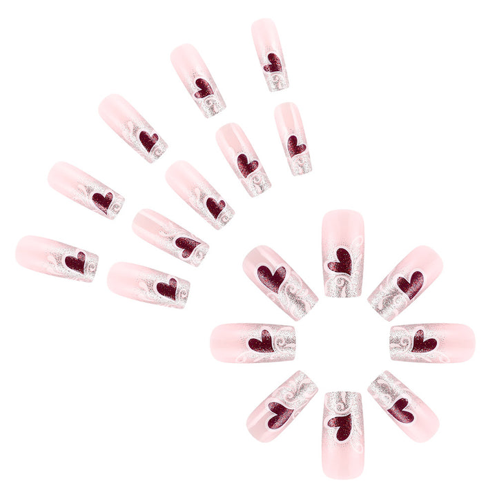 Romantic Glitter Gel Nail Art Set Bowlift