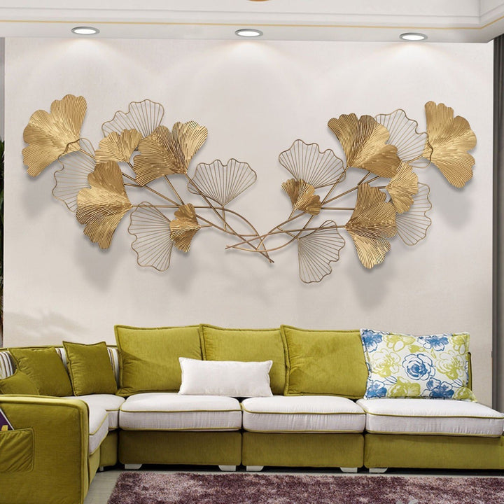 Ginkgo Leaf Decorative Wall Art Bowlift