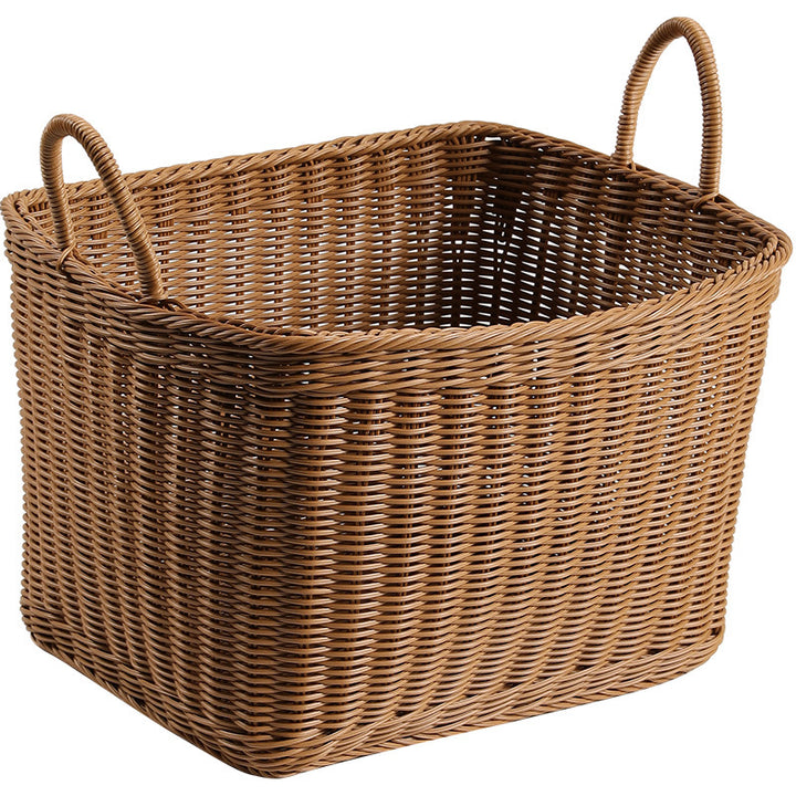 Versatile Handwoven Storage Basket with Ergonomic Handles Bowlift