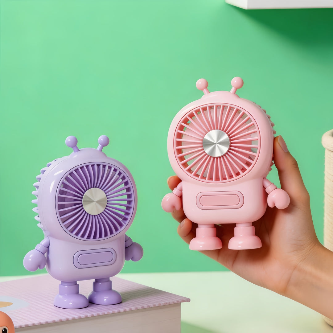 Ladies cute table fan with USB connection Bowlift