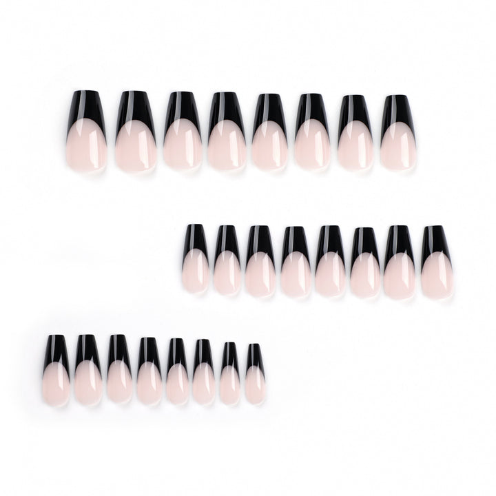 Nail art set with outstanding French design Bowlift