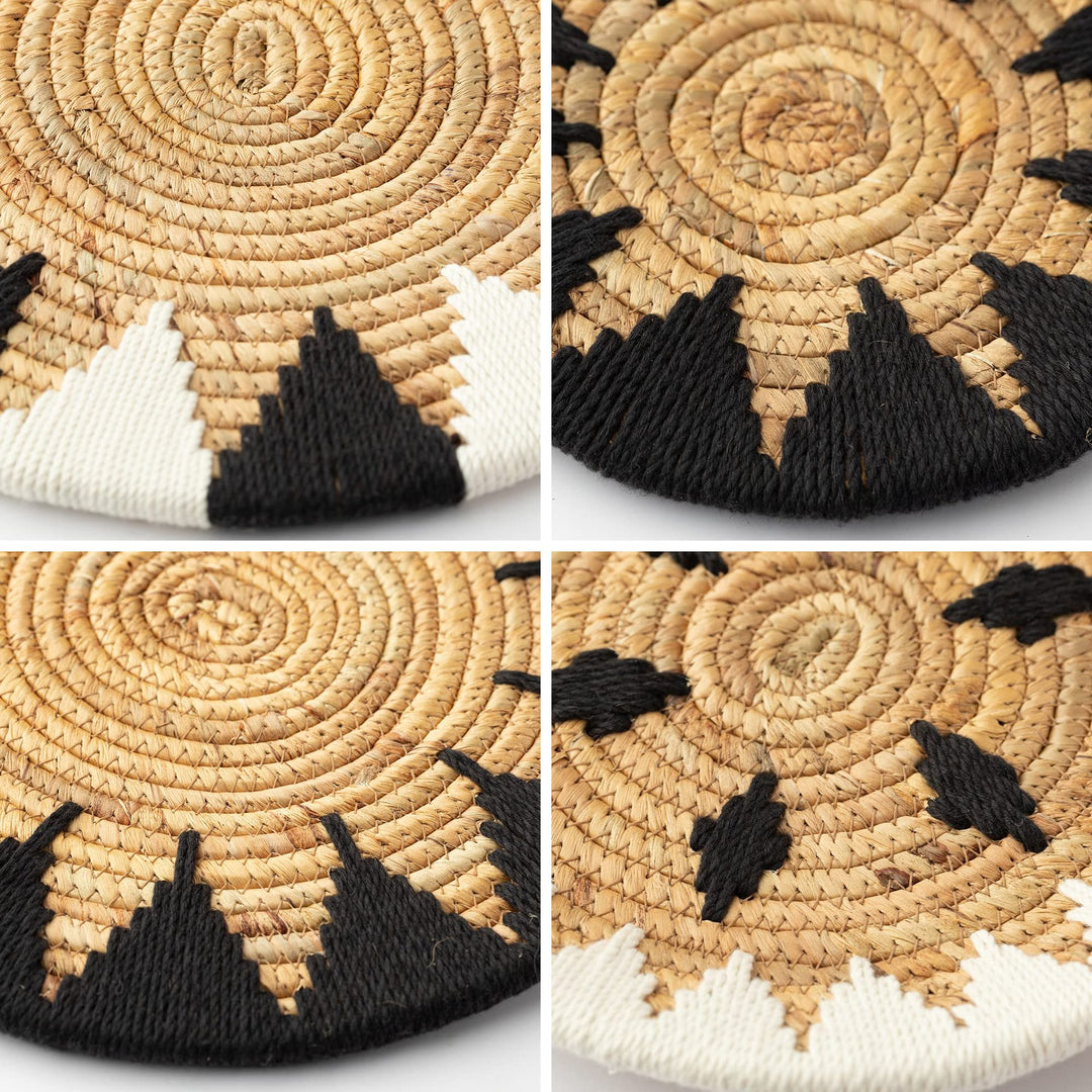 Round Table Coaster Made of Natural Materials Bowlift