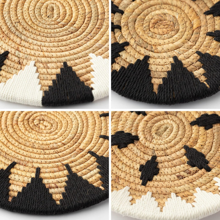 Round Table Coaster Made of Natural Materials Bowlift