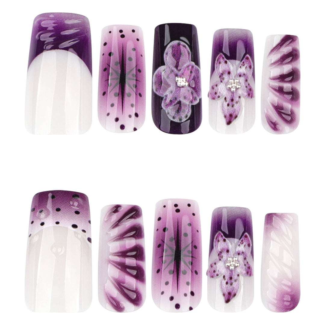 Artful Nail Extensions with Contemporary Design and Exquisite Details Bowlift