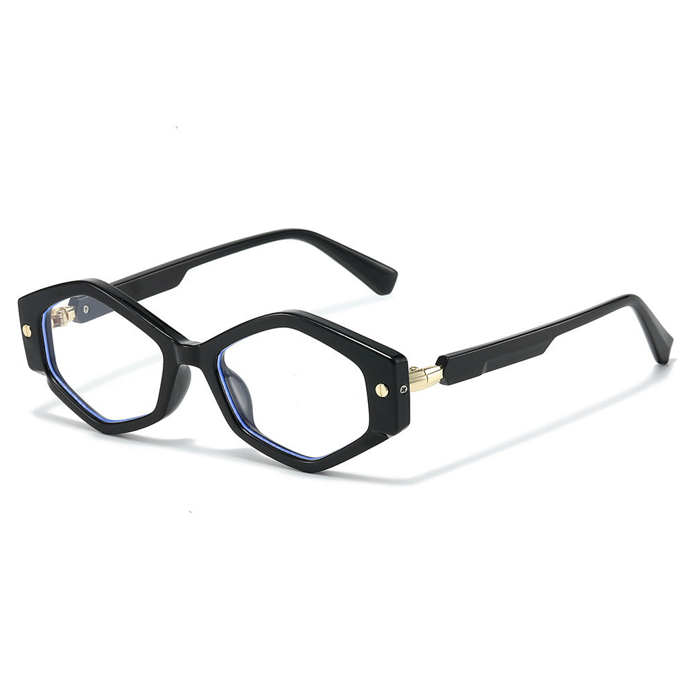 Fashionable Hexagonal Sunglasses Bowlift