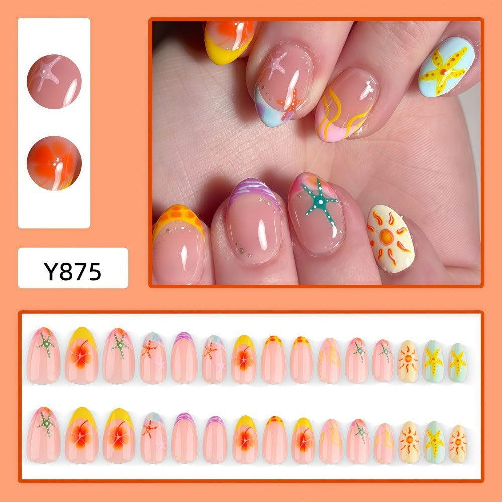Creative and colorful nail design set Bowlift