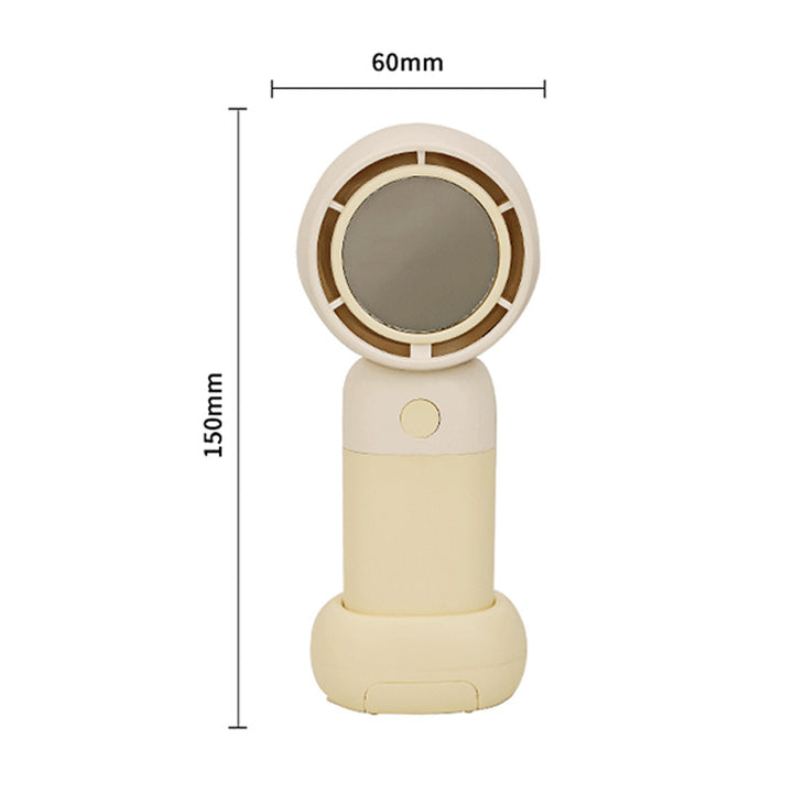 Unisex Portable Hand Fan with Compact Design and Powerful Battery Bowlift
