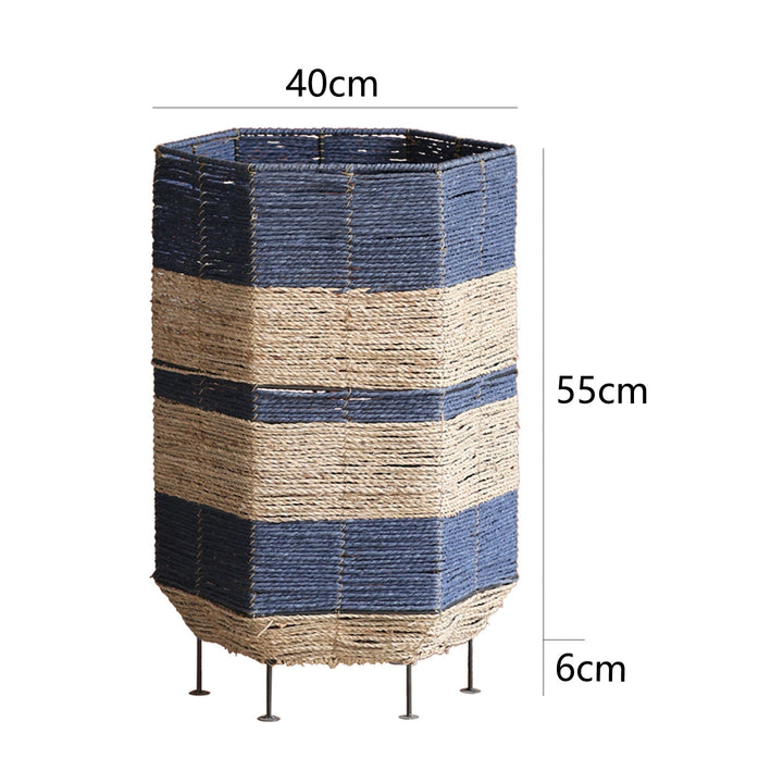 Decorative laundry basket with metal legs Bowlift
