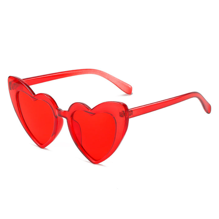 Heart-Shaped Fashion Sunglasses Bowlift