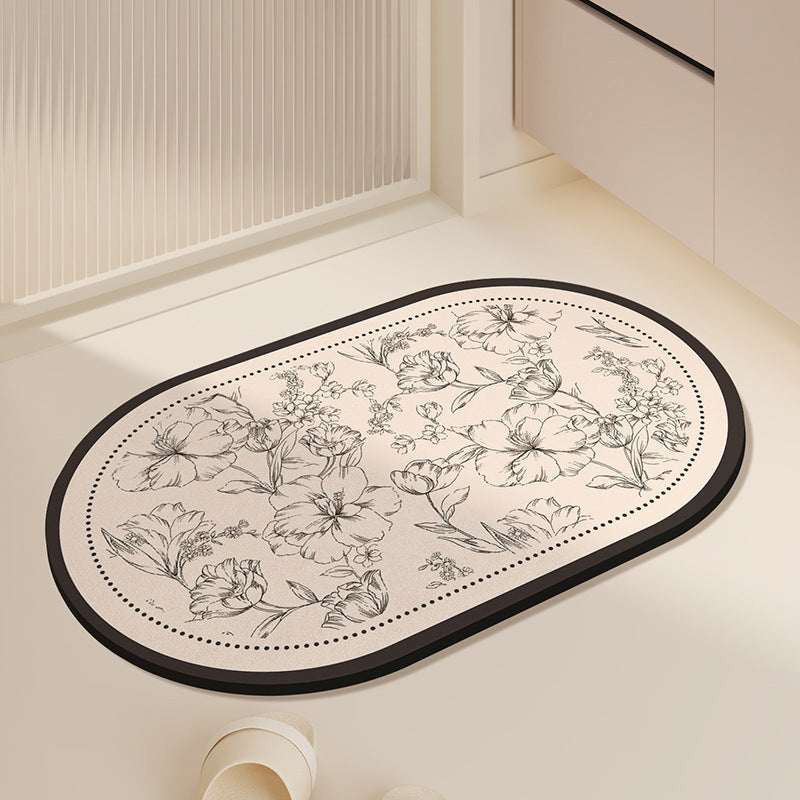 Modern Bathroom Comfort Mat Bowlift