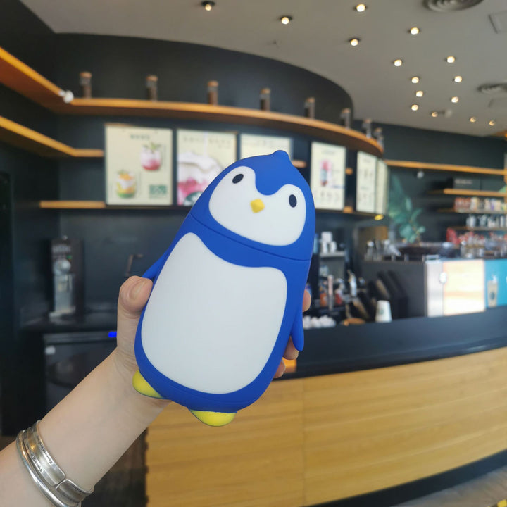 Ladies Insulated Water Bottle in Penguin Design Bowlift