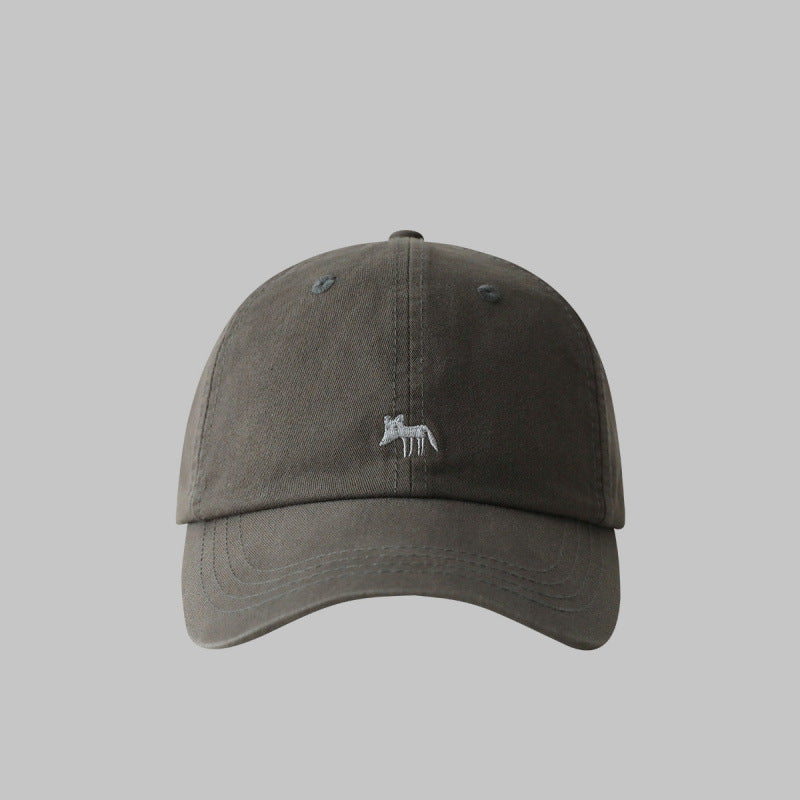 Women's Casual Embroidered Adjustable Baseball Cap Bowlift