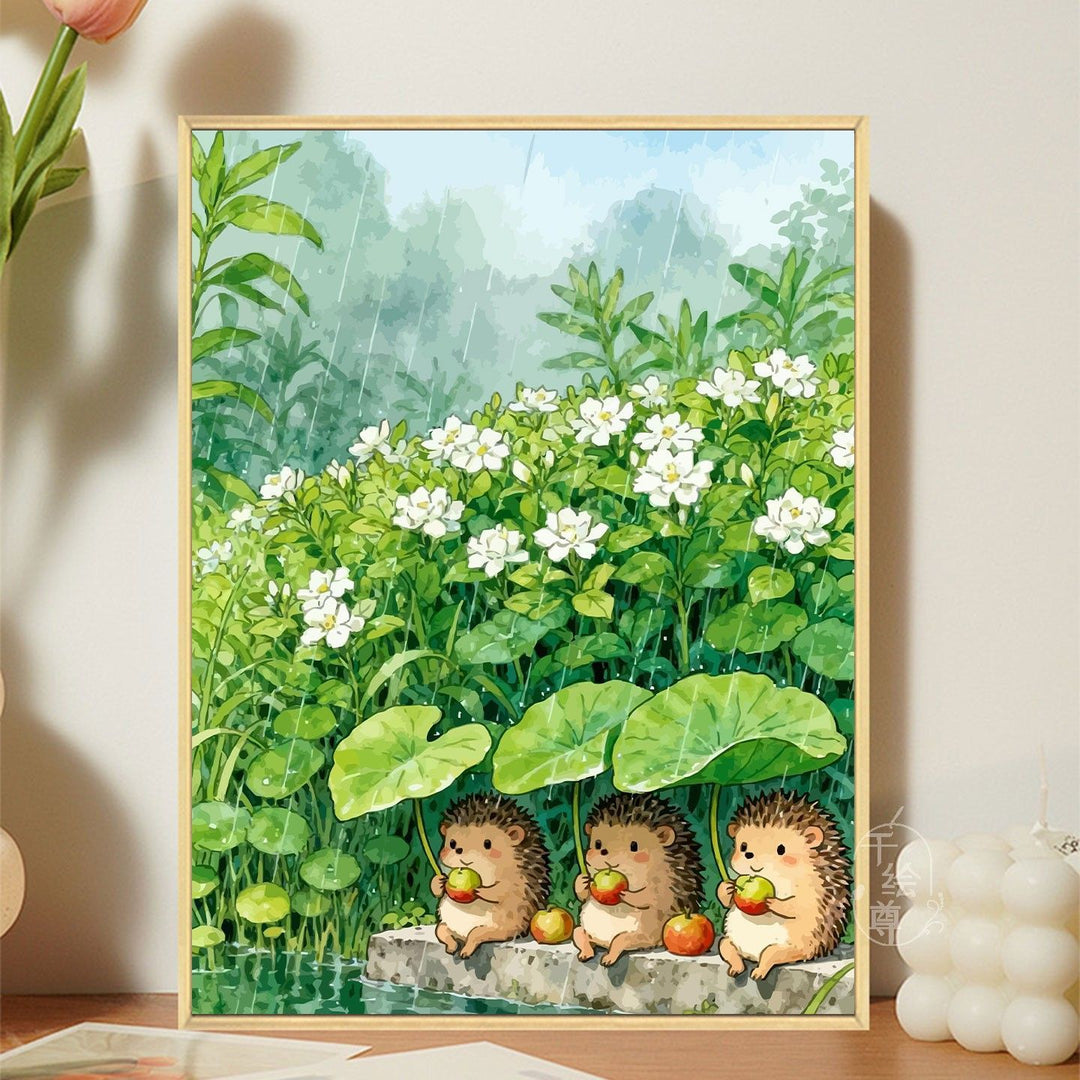 Illustrative Canvas Print Bowlift