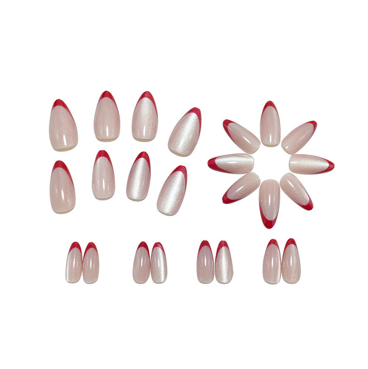 Artificial nails with elegant tip design Bowlift