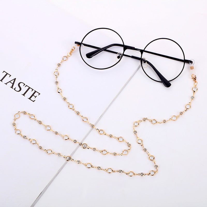 Elegant Eyewear Retainer Chain Bowlift