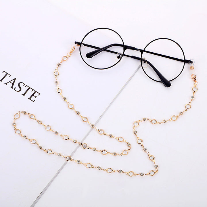 Elegant Eyewear Retainer Chain Bowlift