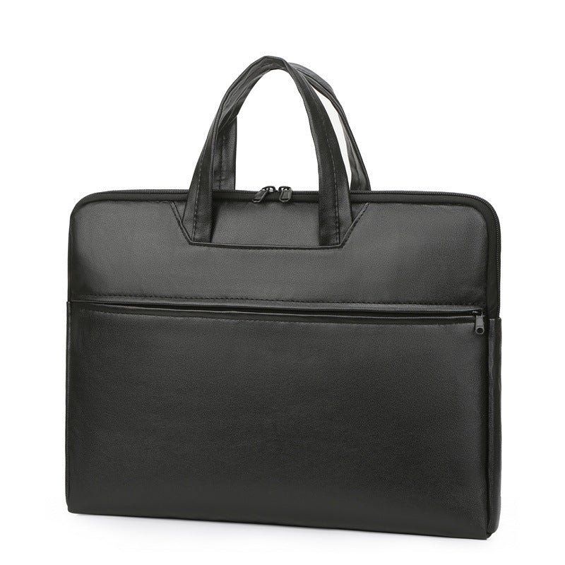 Professional Leather Document Carrier Bowlift