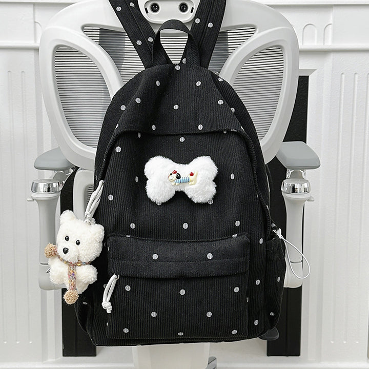 Cute Plush Animal-Themed School Backpack