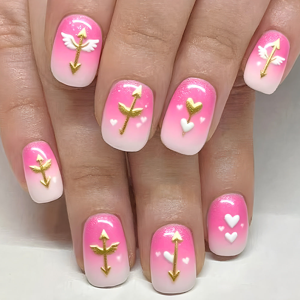Designer Press-On Nail Art Bowlift