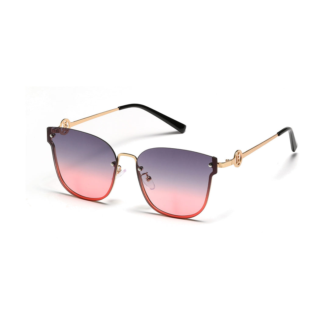 Women's fashionable oversized sunglasses with unique gradient Bowlift