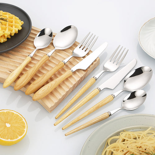 Professional and ergonomic bread knife with wooden handle Bowlift