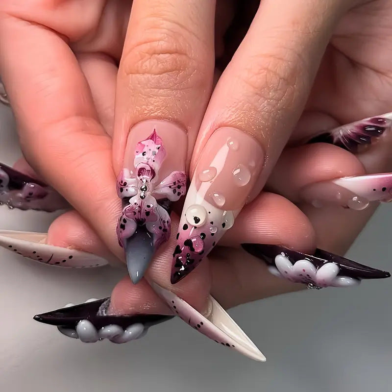 Artistic Prominent Nail Art Bowlift