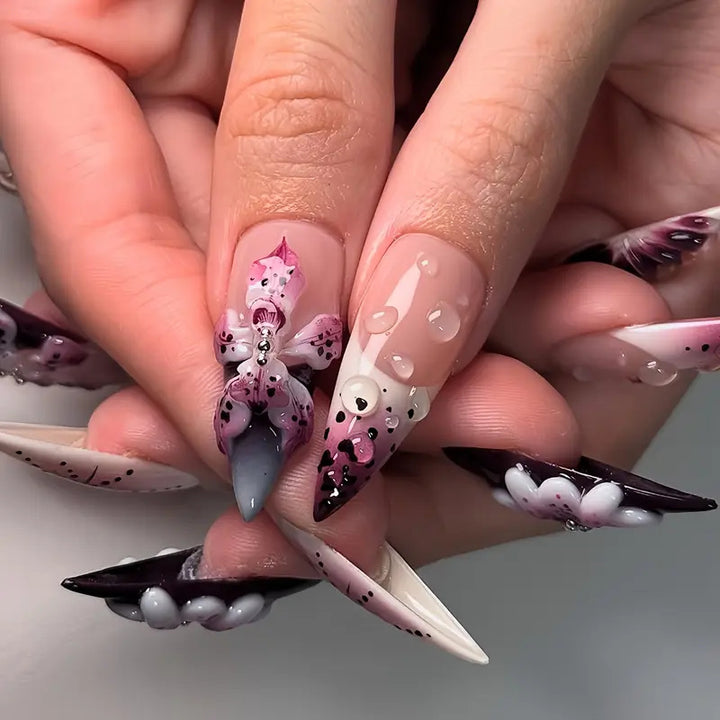 Artistic Prominent Nail Art Bowlift