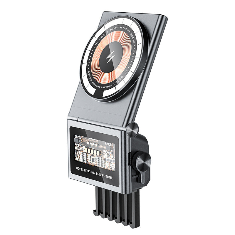 Unisex Innovative wireless charging hub with smart display Bowlift