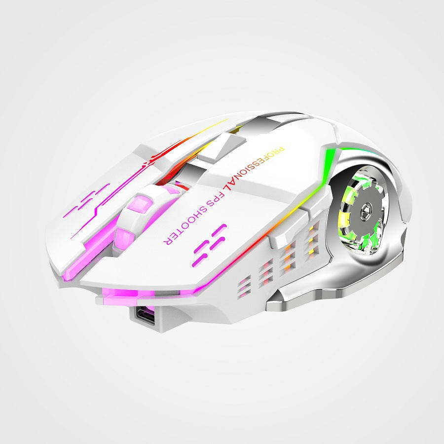 Gaming mouse with high-precision sensor and dynamic RGB lighting Bowlift
