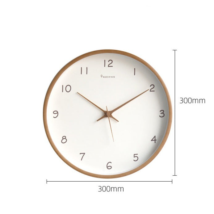 BowLift | TimberClock - Solid Wood Analog Clock