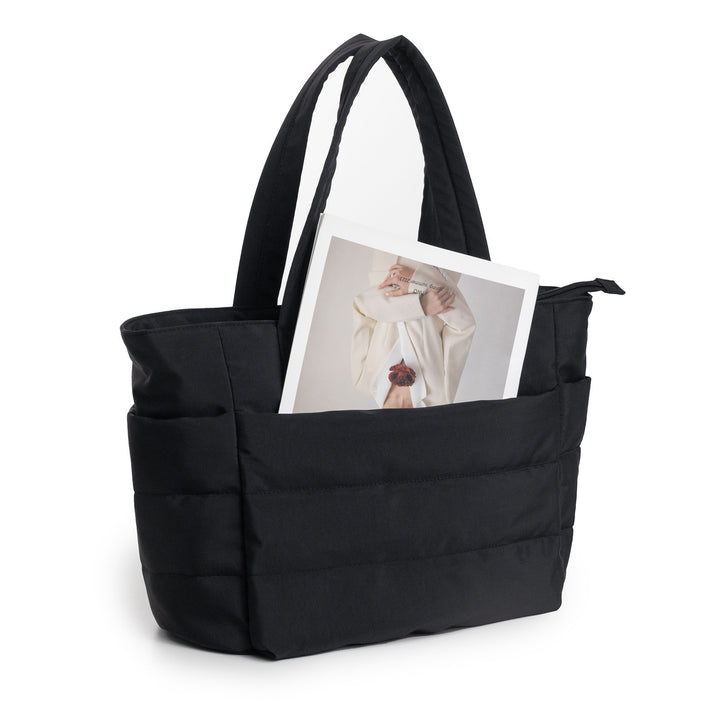 Stylish and Spacious Tote Bag with Insulated Inner Layer Bowlift