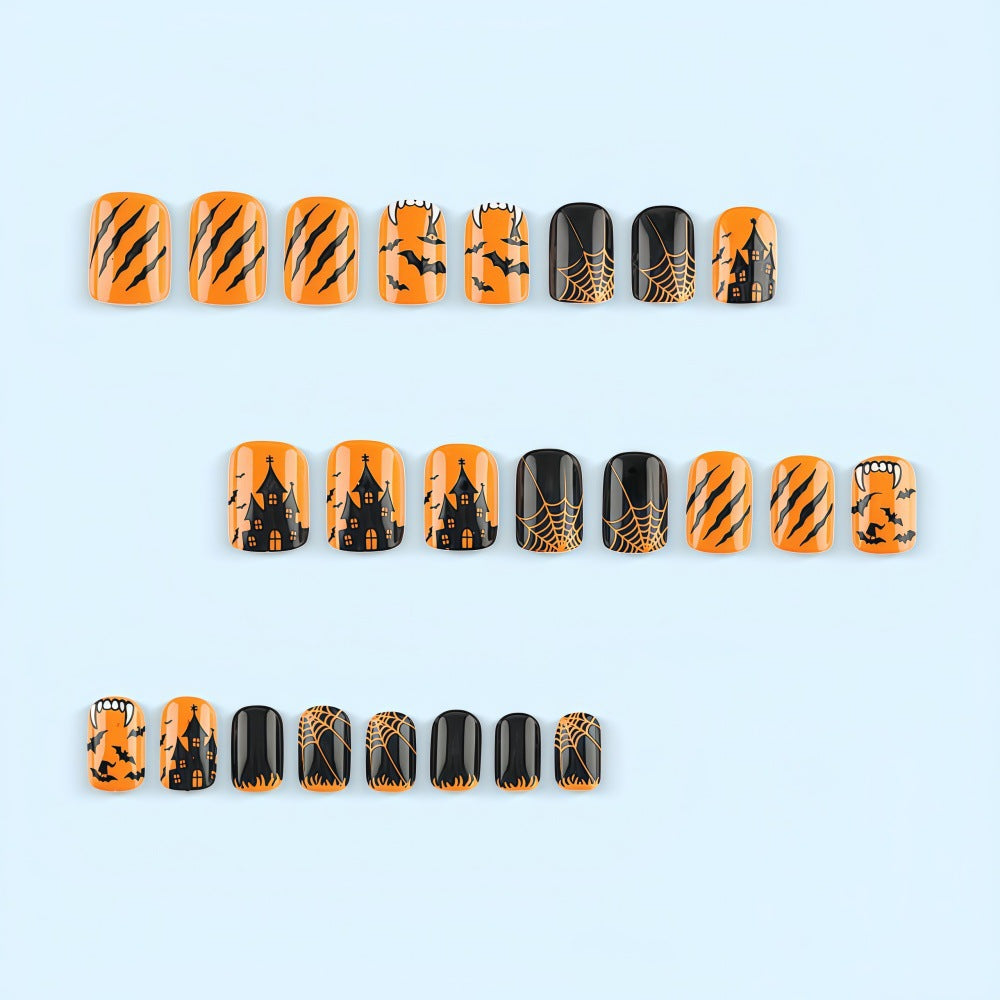 Creative Halloween Nail Art Design Set Bowlift