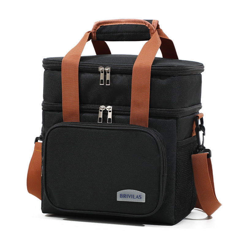 Multi-Compartment Insulated Food Cooler Bag Bowlift