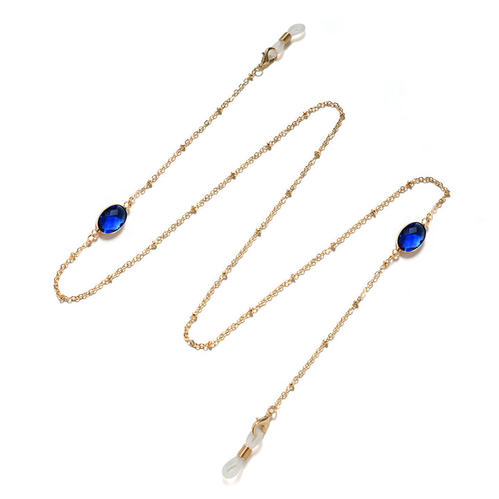 Elegant Gemstone-Embellished Eyewear Holder Bowlift