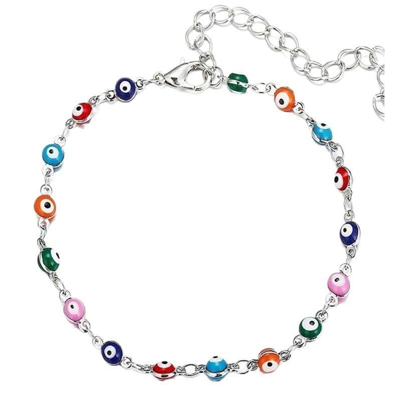 Decorative Eye Charm Anklet Bowlift