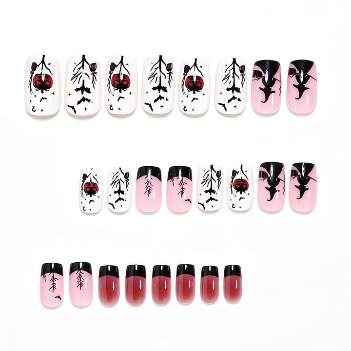 Themed Halloween Nail Art Design Bowlift