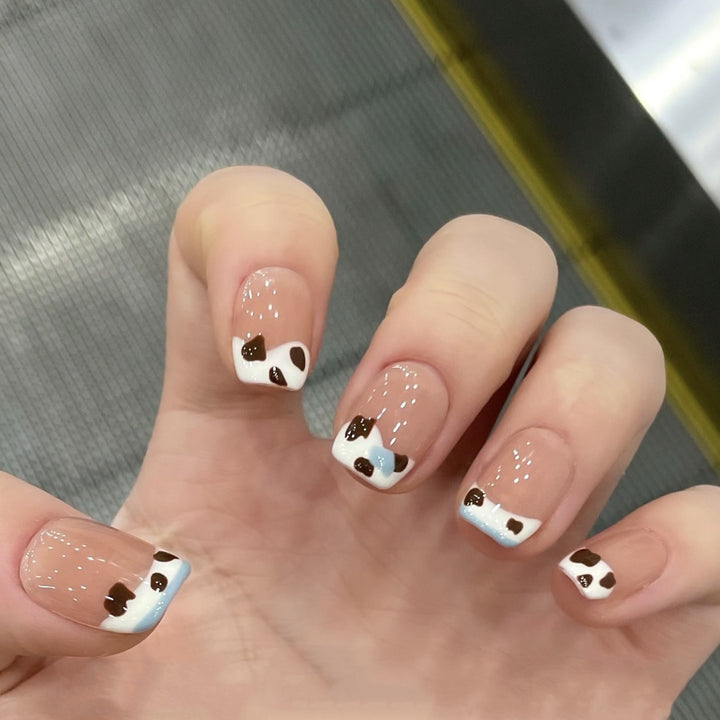 Animal Design Artificial Nails Bowlift
