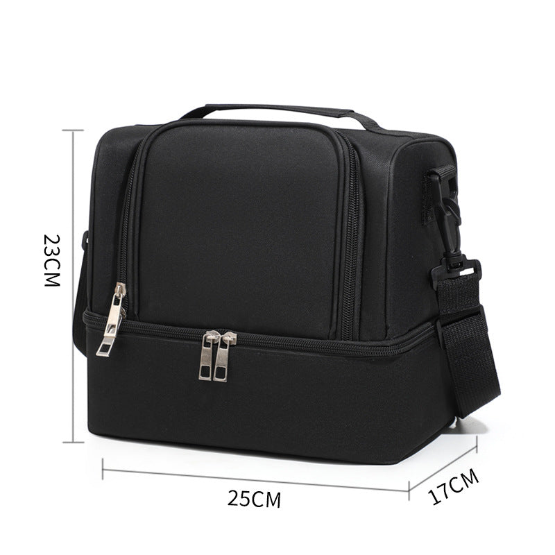 Insulated Lunch Cooler Bag with Adjustable Strap