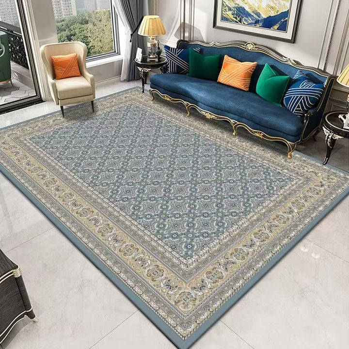 Elegant Vintage Floral Area Rug