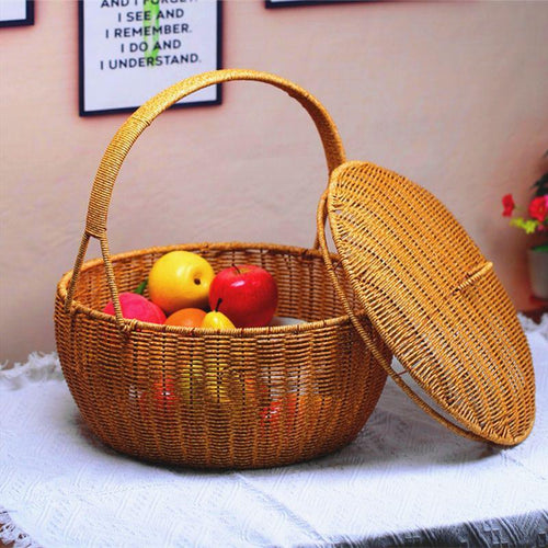 Woven Storage Basket Bowlift