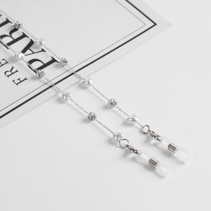 Elegantly Beaded Eyewear Chain Bowlift