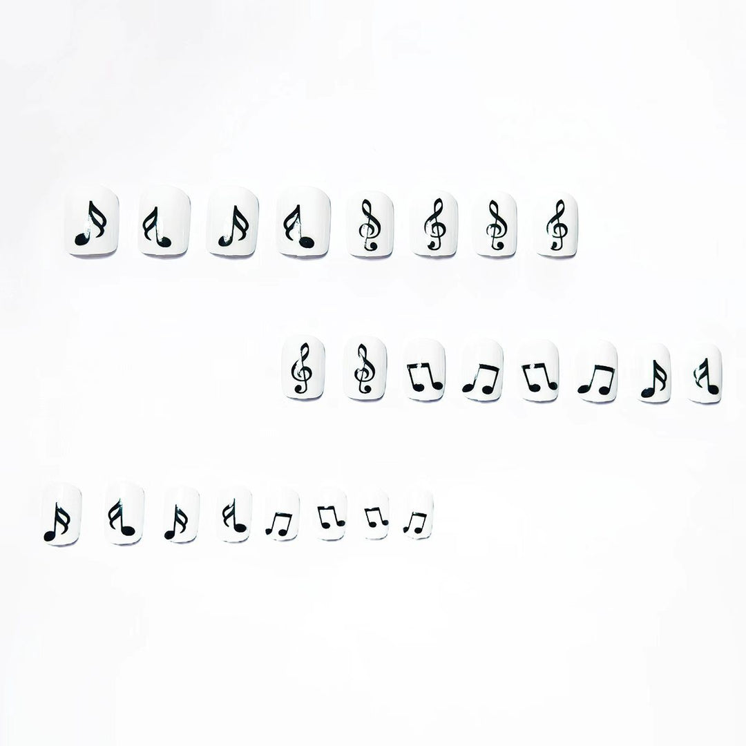 Musical Note Nail Art Bowlift