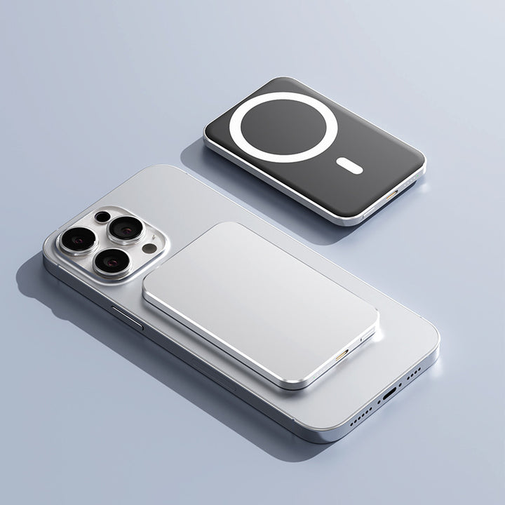 Magnetic Powerbank with Fast Charger Qi Function Bowlift