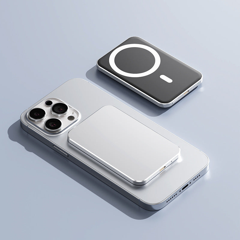 Portable power bank with magnetic function Bowlift
