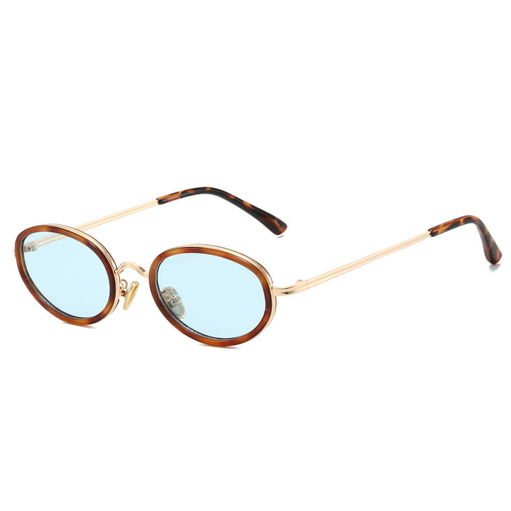 Women's fashionable sunglasses with high-quality frame and round lenses Bowlift