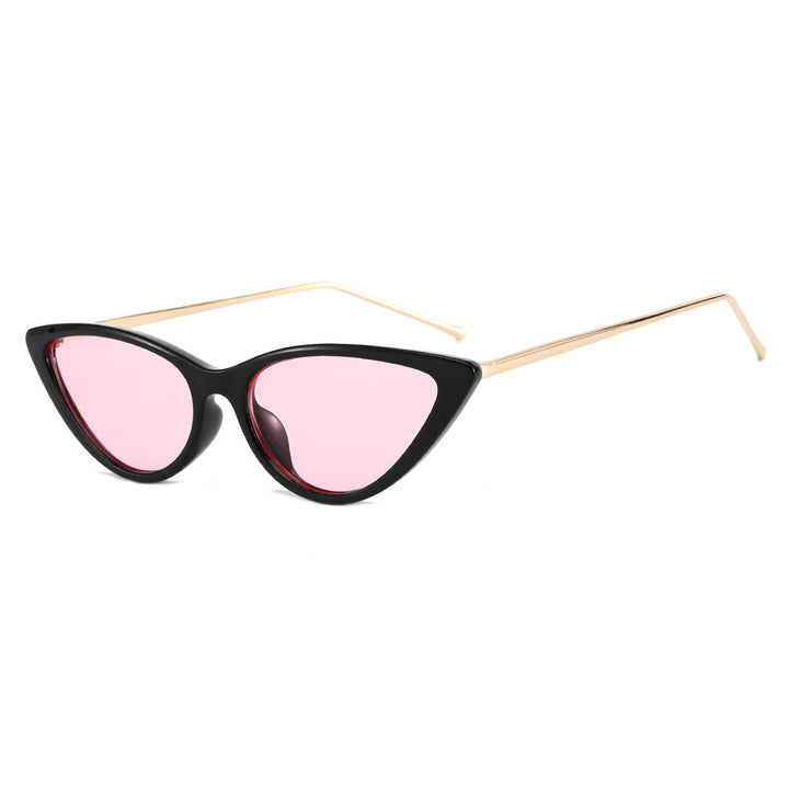 Women's Cat-Eye Sunglasses with Modern Frame and UV Protection Bowlift