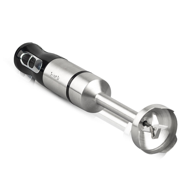 High-Powered Handheld Immersion Blender with Stainless Steel Blades Bowlift