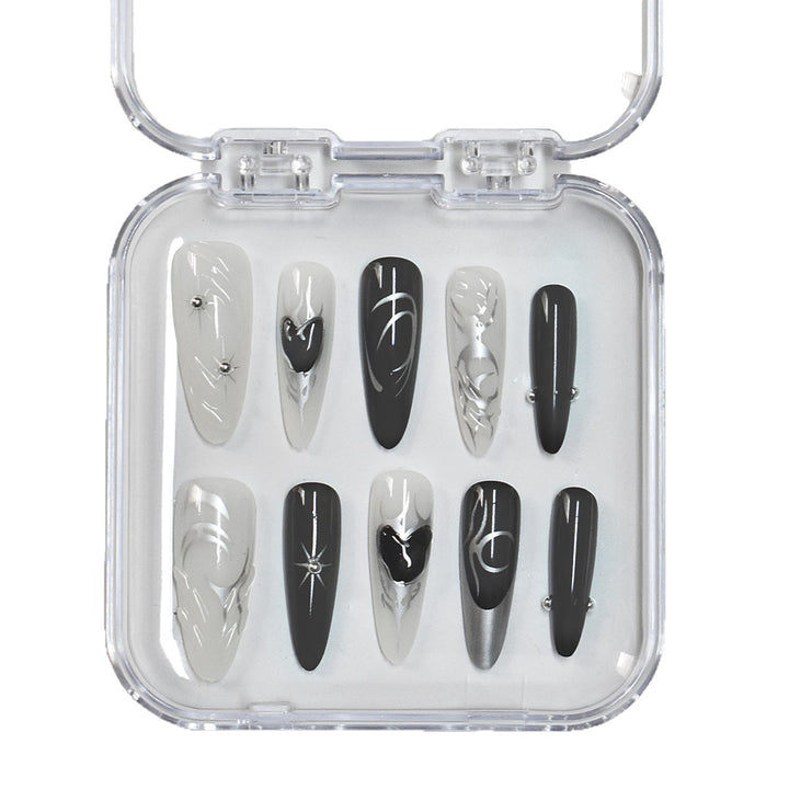 Artistic Stiletto Nail Art Extensions Bowlift