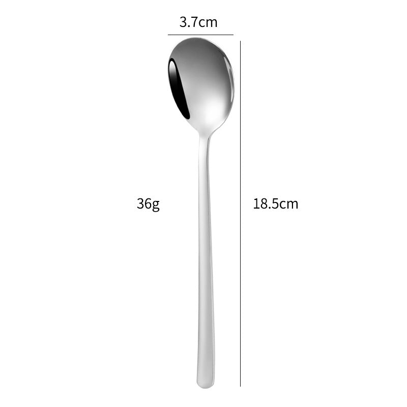 Elegant dessert spoon with luxurious golden surface Bowlift